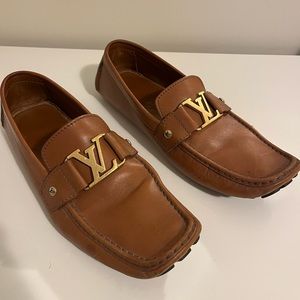 Louis Vuitton Brown leather Loafers